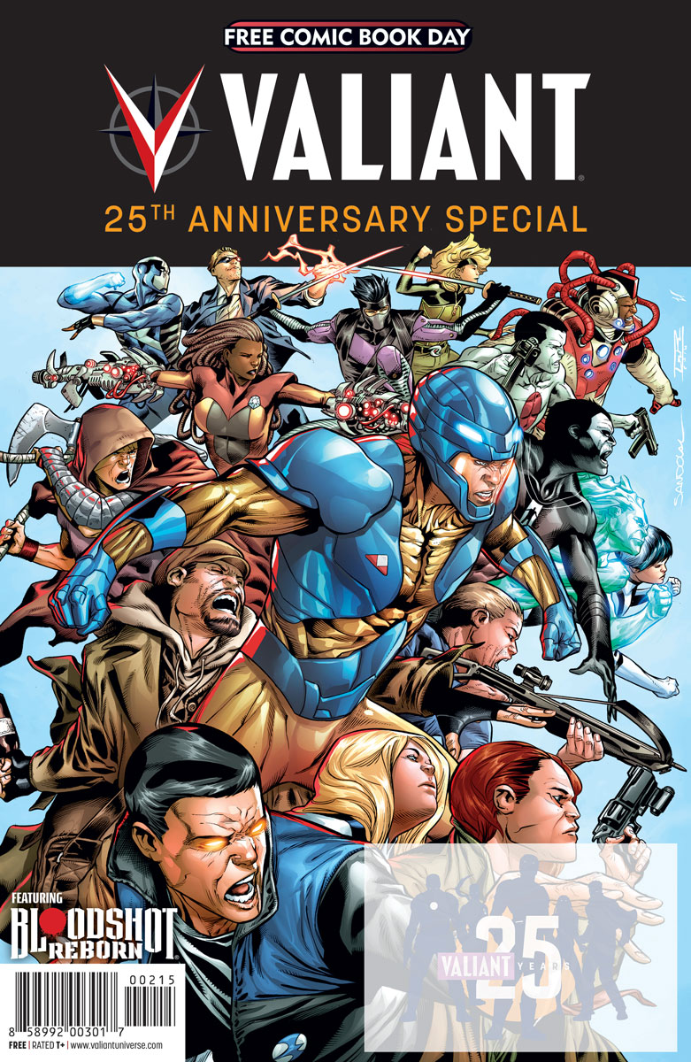 VALIANT_FCBD2015_COVER_Art by Rafa Sandoval