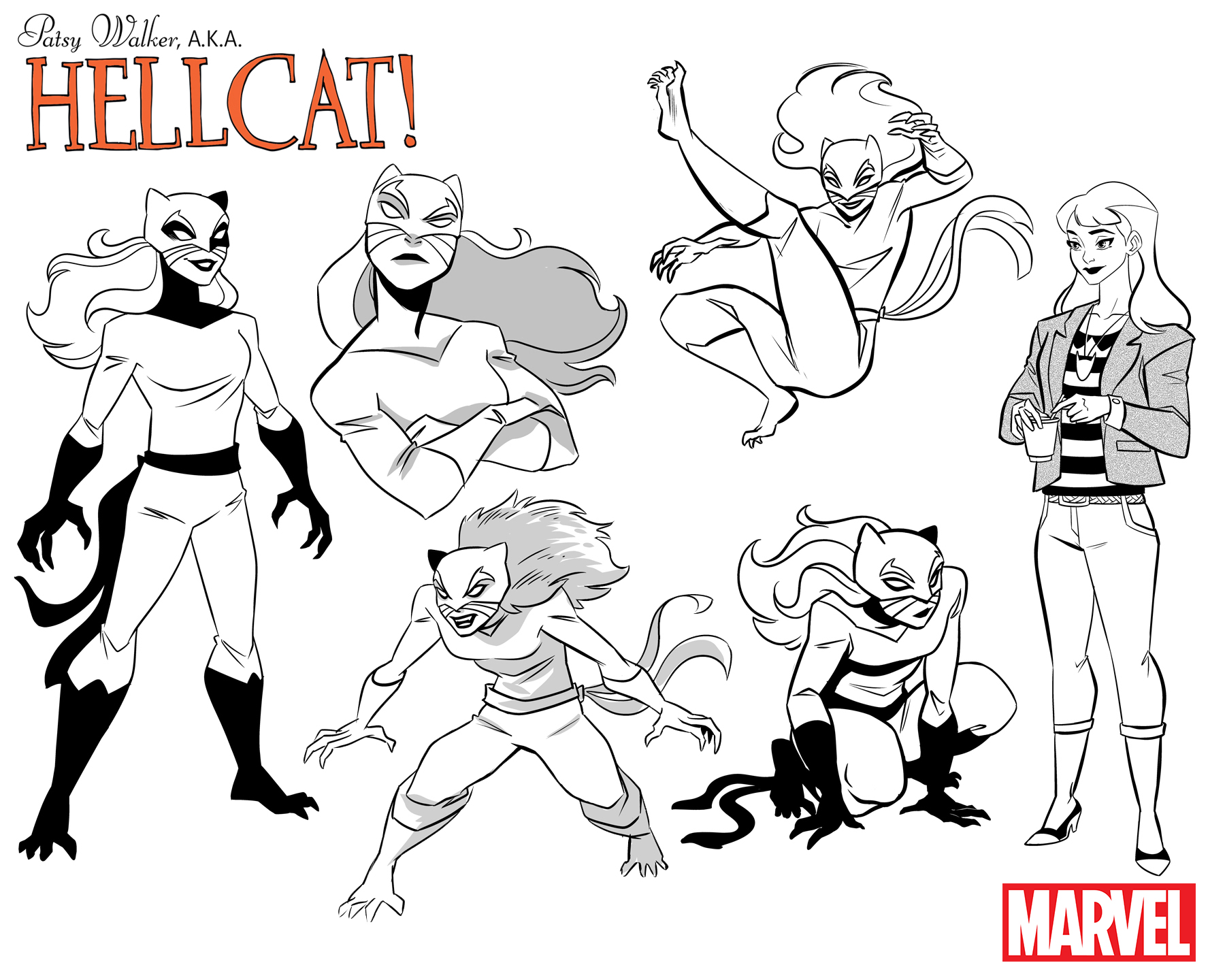 Patsy_Walker_aka_Hellcat_Williams_Character_Designs
