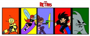 Retros group with logo