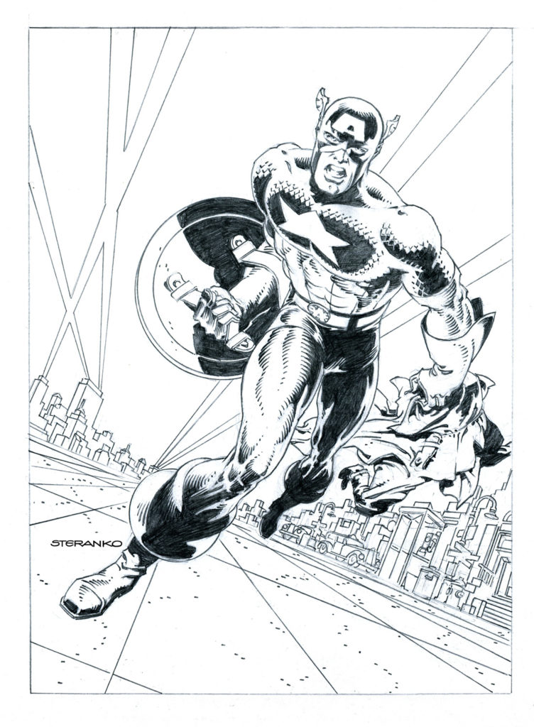 Black_Panther_5_Steranko_Variant_Black_and_White