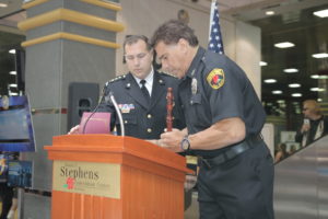 Chief Don Stephens and Lou Ferrigno 2